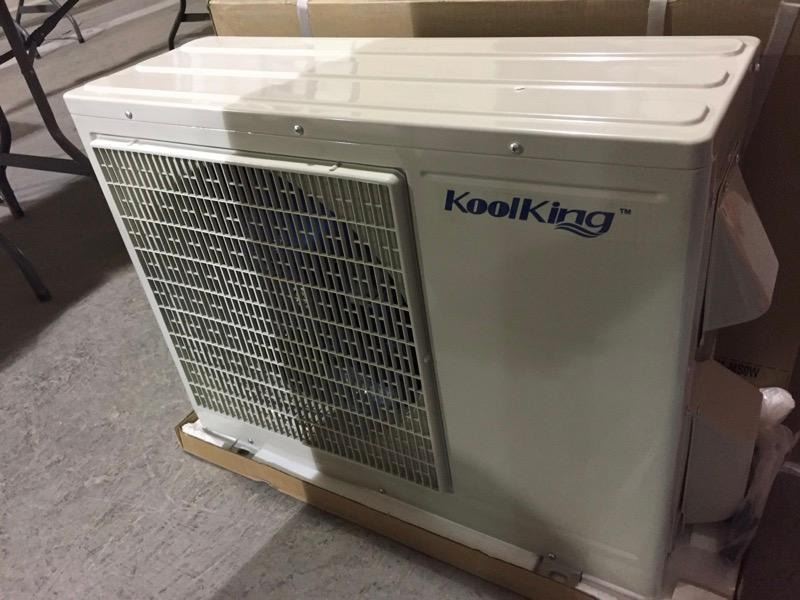 Kool King 12,000 btu/h Mini Split Air Conditioner Model: MOC-12FN1-MS0W