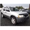Image 2 : B3 --  2002 FORD ESCAPE XLT  , Silver , 291661  KM's