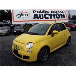 C1 --   2014 Fiat 500 , Yellow , 96094  KM's