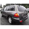 Image 4 : N4 --  2004 Hyundai Santa Fe , Grey , 279082  KM's