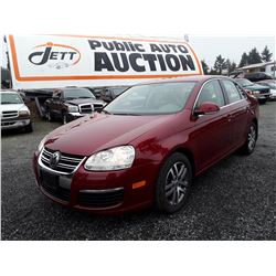 B6 --  2006 VW JETTA  , Red , 67734  KM's