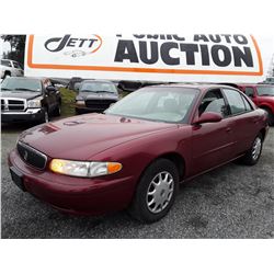 E4 --  2003 BUICK CENTURY  , Red , 147974  KM's