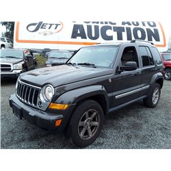 G4 --  2006 JEEP LIBERTY , Brown , 208380  KM's