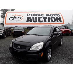 A11 --  2007 KIA RIO , Black , 180807  KM's
