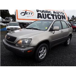H5 --  2000 LEXUS RX300 , Brown , 267490  KM's