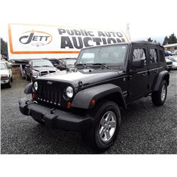 G6A --  2013 JEEP WRANGLER SPORT , Black , 58995  KM's