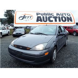 E5 --  2003 FORD FOCUS , Grey , 119240  KM's