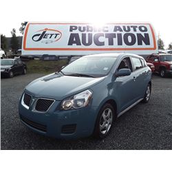 D6 -- 2009 PONTIAC VIBE STATION WAGON BLUE 145,301
