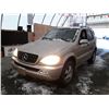 Image 1 : J2 -- 2005 MERCEDES ML350 SUV BROWN 2566 56 KM'S