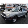 Image 1 : L5 --  2003 HYUNDAI SANTA FE GLS , Silver , 279139  KM's