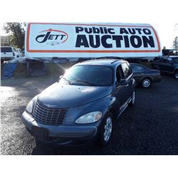 M2 -- 2003 CHRYSLER PT CRUISER STATION WAGON, BLUE 142, 182 KM'S