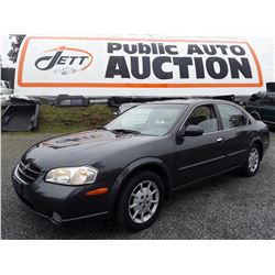 N6 --  2000 NISSAN MAXIMA GLE , Grey , 152760  KM's