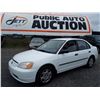 Image 1 : E6 --  2001 HONDA CIVIC DX , White , 174144  KM's