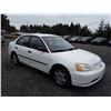 Image 2 : E6 --  2001 HONDA CIVIC DX , White , 174144  KM's