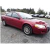 Image 2 : D4 --  2006 CHRYSLER SEBRING , Red , 135735  KM's