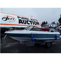 0A -- 1986 Malibu 162 with 1985 Highliner Trailer