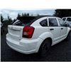 Image 3 : B4 -- 2007 DODGE CALIBER HATCHBK, White, 250,026 KMS