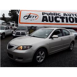 C4 --  2007 MAZDA 3 , Brown , 119860  KM's