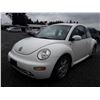 Image 1 : A2 --  2001 VW BEETLE , White , 283202  KM's, No Reserve
