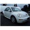 Image 2 : A2 --  2001 VW BEETLE , White , 283202  KM's, No Reserve