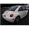 Image 3 : A2 --  2001 VW BEETLE , White , 283202  KM's, No Reserve