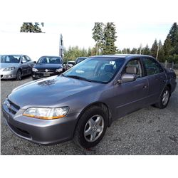E5 --  2000 HONDA ACCORD , Grey , 186781  KM's