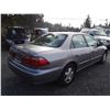 Image 3 : E5 --  2000 HONDA ACCORD , Grey , 186781  KM's