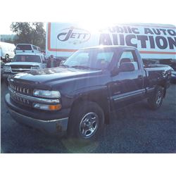 H1 --  2000 CHEVROLER SILVERADO , Blue , 189206  KM's