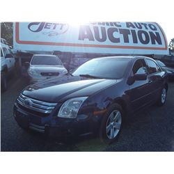D3 --  2007 FORD FUSION SE , Blue , 215673  KM's
