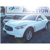 Image 1 : K1 --  2010 INFINITI FX35 , White , 167,834 MILES  KM's