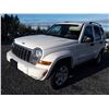 Image 1 : K3--2005 JEEP LIBERTY SUV, WHITE, 155,455 KMS DEC'S, X-LEASE