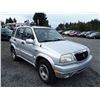 Image 2 : J4 --  2003 SUZUKI GRAND VITARA , Grey , 208703  KM's