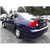 Image 4 : J5 --  2005 HONDA CIVIC HYBRID , Blue , 140230  KM's