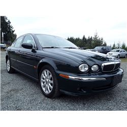 B6 --  2003 JAGUAR X-TYPE , Green , 98983  KM's