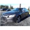 Image 1 : C2 --  2011 CHEVROLET MALIBU  , Grey , 119408  KM's