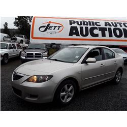 C4 --  2007 MAZDA 3 , Brown , 119860  KM's