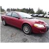 Image 2 : D4 --  2006 CHRYSLER SEBRING , Red , 135735  KM's