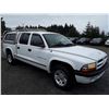 Image 2 : F6 --  2002 DODGE DAKOTA SPORT , White , 195787  KM's