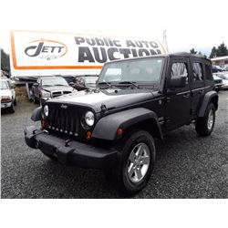 G6A --  2013 JEEP WRANGLER SPORT , Black , 58995  KM's