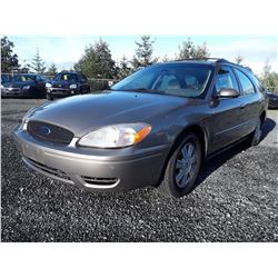 N5 --  2005 FORD TAURUS SEL , Brown , 130786  KM's