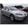 Image 2 : D2 -- 2004 MAZDA 3 SEDAN, GREY, 290,386 KMS NO DEC'S