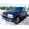 Image 1 : K6 --  2004 CHEVROLET BLAZER , Blue , 145573  KM's
