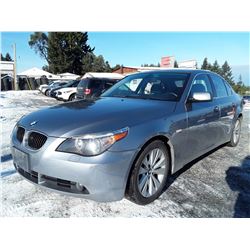 C1 --  2005 BMW 545I , Silver , 126197  KM's