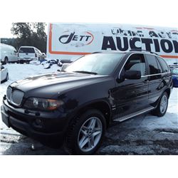 I1 --  2006 BMW X5 , Black , 232410  KM's