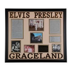 Elvis Presley Graceland Collage