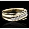 Image 1 : 14KT Yellow Gold 0.75 ctw Diamond Ring