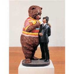 BEAR AND POLICEMAN