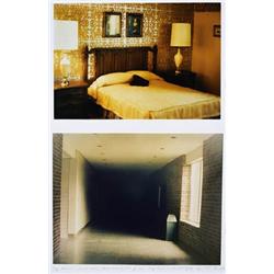 BEDROOM ‘MODEL HOUSE’, STATEN ISLAND, N.Y. 1967 / HIGH SCHOOL CORRIDOR, WESTFIELD, N.J., 1965