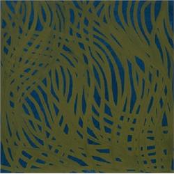 UNTITLED (GREEN ON DARK GREEN; IRREGULAR GRID)