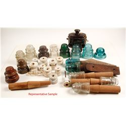 Box of Electrical Insulators  (87435)